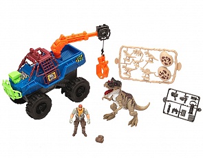 Игровой набор: охотник на динозавра с грузовиком-ловушкой (Chap Mei, 542055)